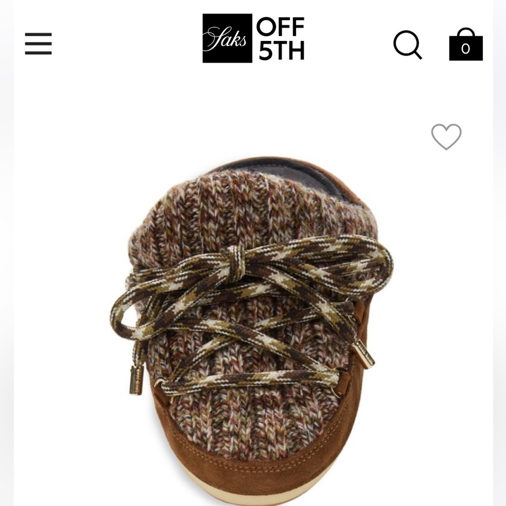 Moon Boot Ambidextrous Platform Knit Mules